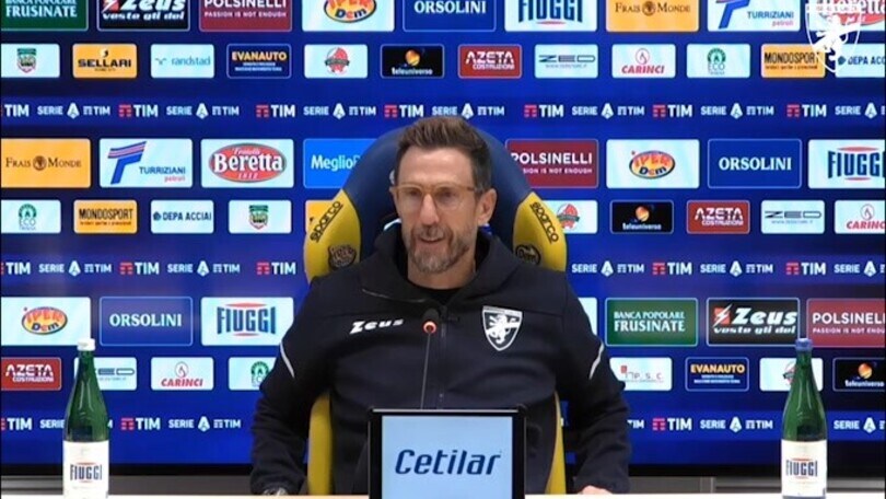 Di Francesco: "Il Milan va affrontato con il piglio giusto"