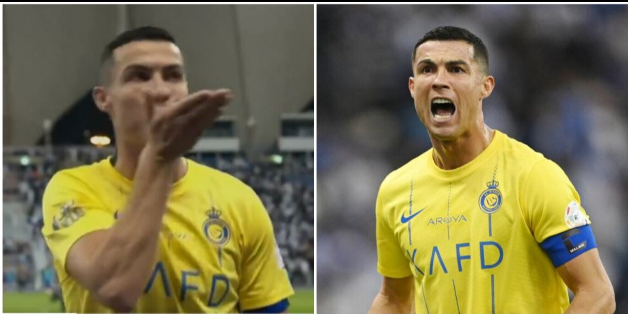 I tifosi inneggiano a Messi e Ronaldo si sdegna: la reazione è inaspettata