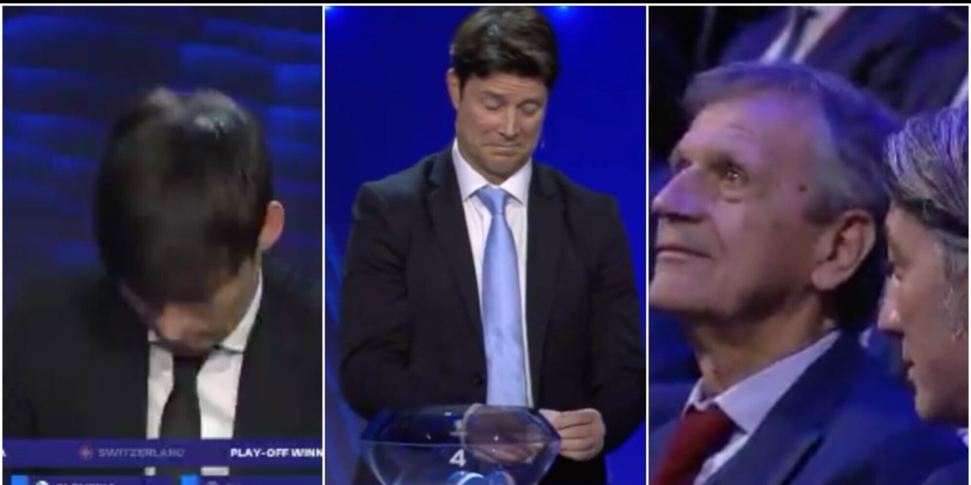 Lo strano rumore durante il sorteggio di Euro 2024: risate e imbarazzo. È un porno?