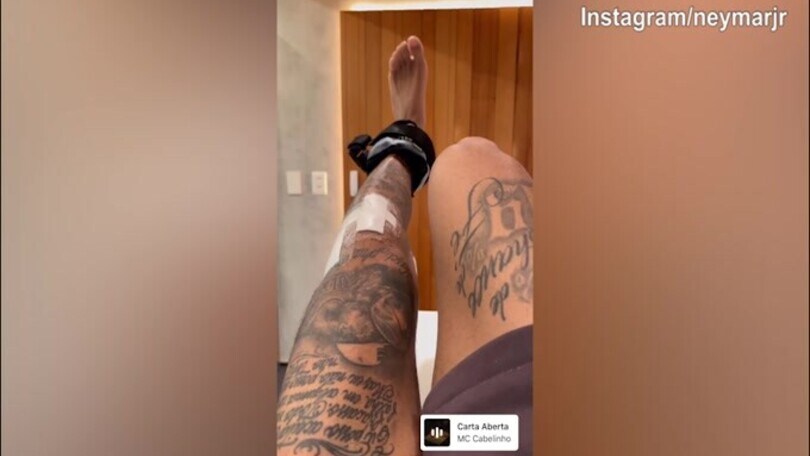 Neymar prosegue la riabilitazione