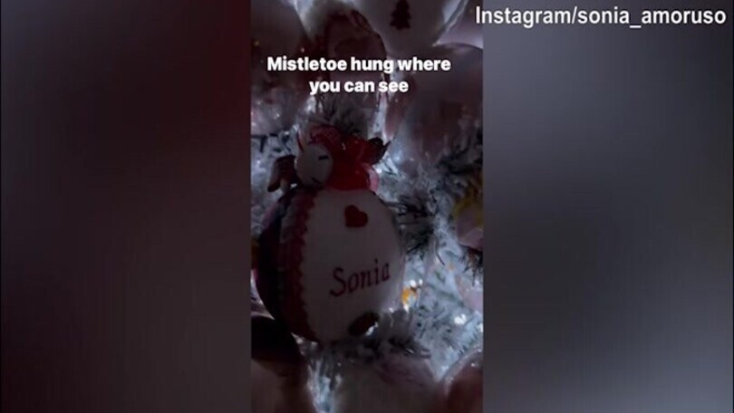 Palline di Natale speciali in casa....Del Piero