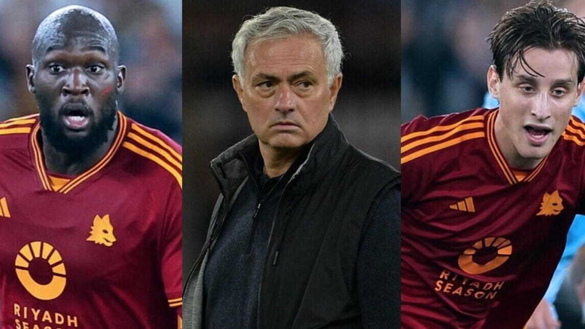 Sassuolo-Roma, la formazione ufficiale di Mourinho