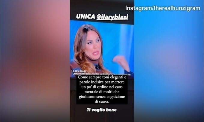Michelle Hunziker difende Ilary: "Ti voglio bene...."