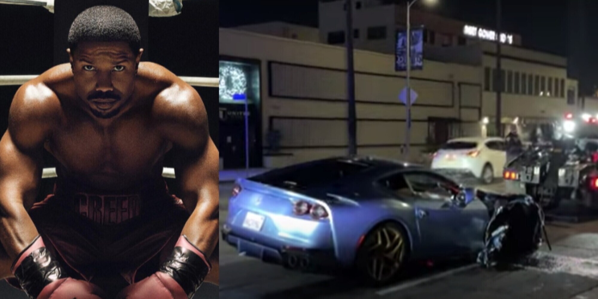 Terribile schianto a Hollywood: Michael B. Jordan distrugge la Ferrari da 400mila euro