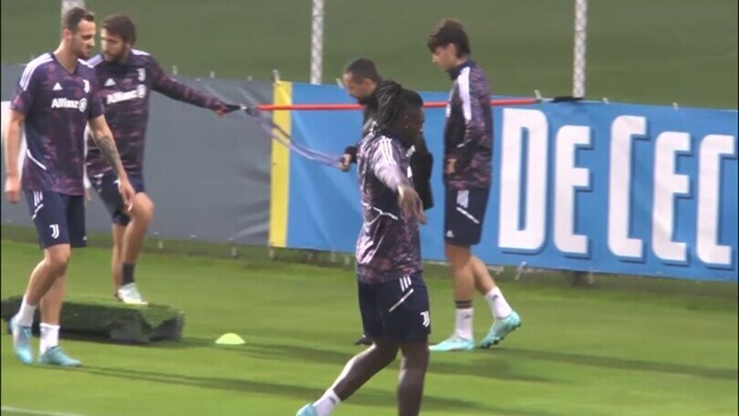 Juve, Kean come Leao: esordio nella musica