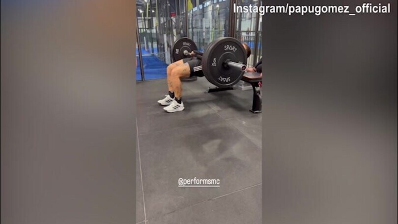 Monza, lavoro in palestra per Gomez