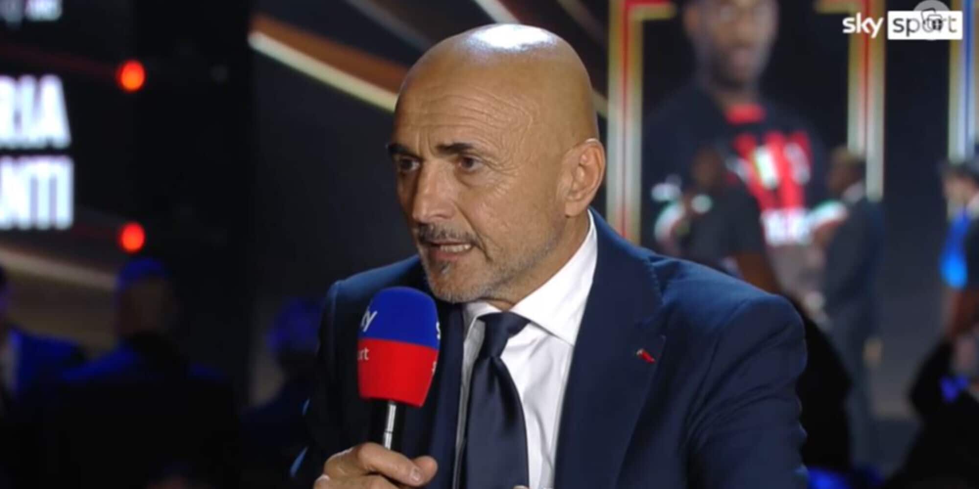 Spalletti dà una lezione di calcio in diretta tv: "Io ho tre principi..."