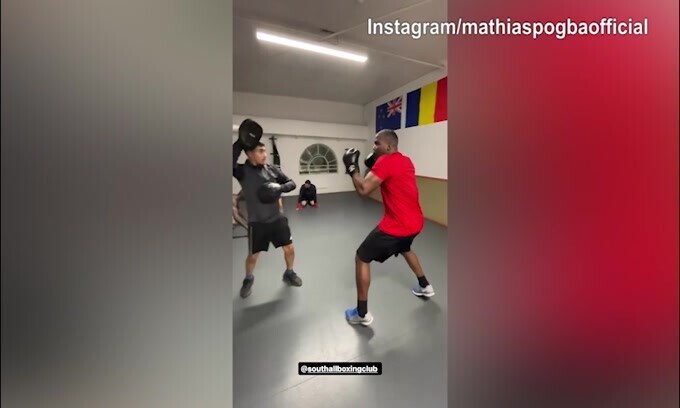 Mathias Pogba, che colpi a boxe