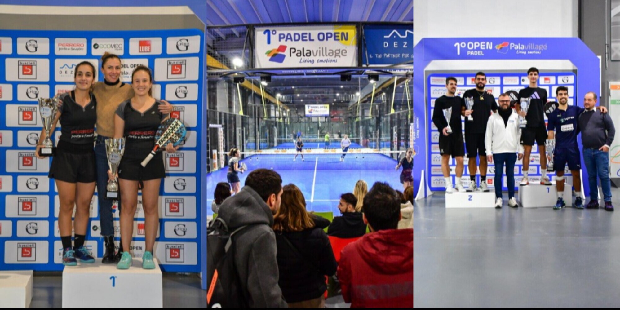 Grande successo per il primo torneo Open Palavillage