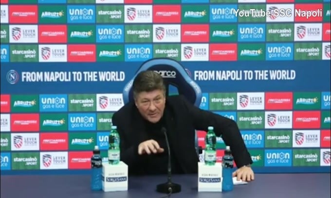 Mazzarri: "Non voglio parlare di arbitri"