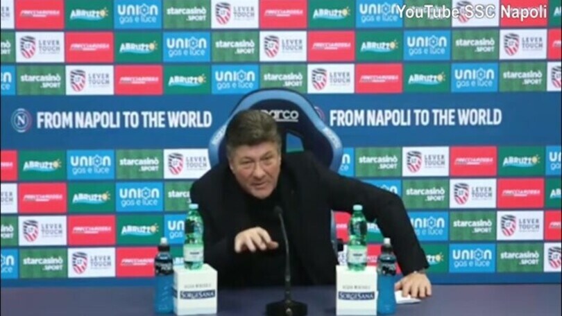 Mazzarri: "Non voglio parlare di arbitri"