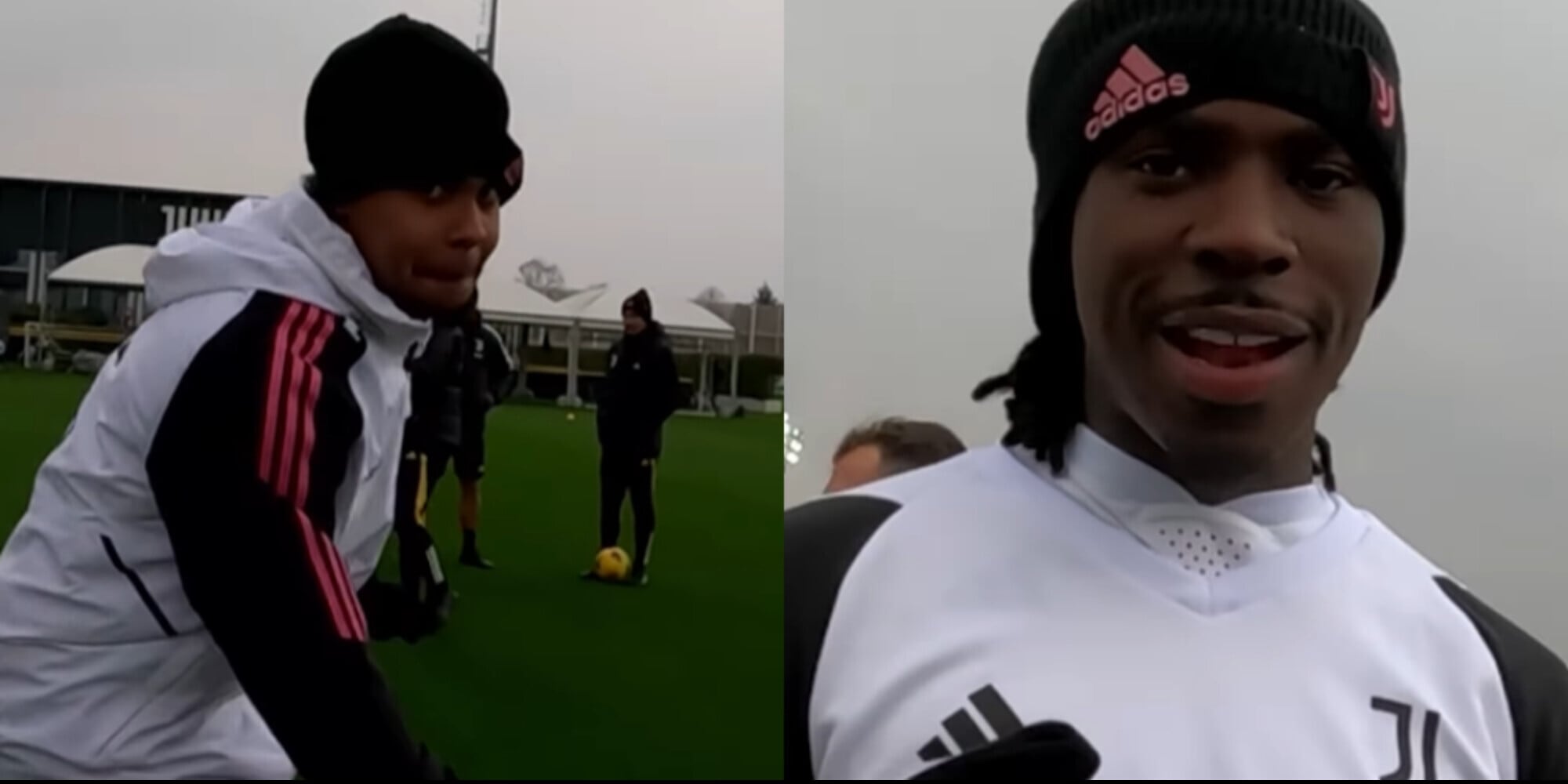 La Juve prova le bodycam in allenamento: il risultato è esilarante