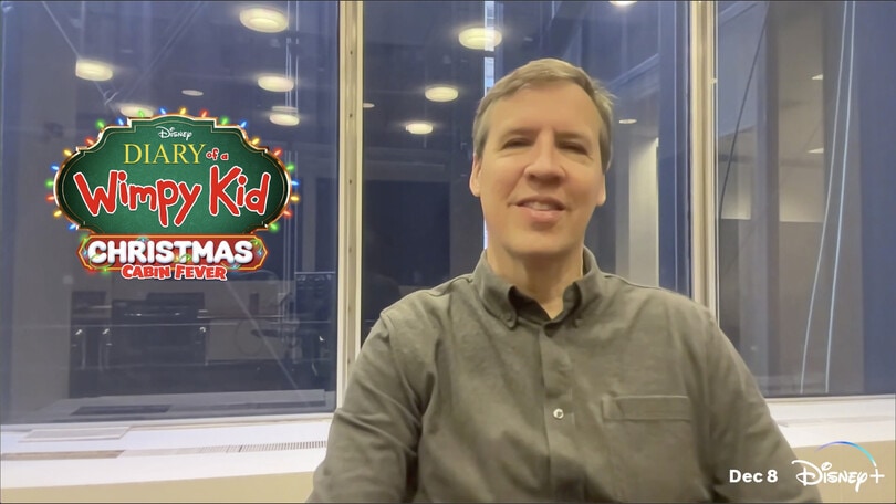 Jeff Kinney parla di Diario di una schiappa a Natale – Si salvi chi può!