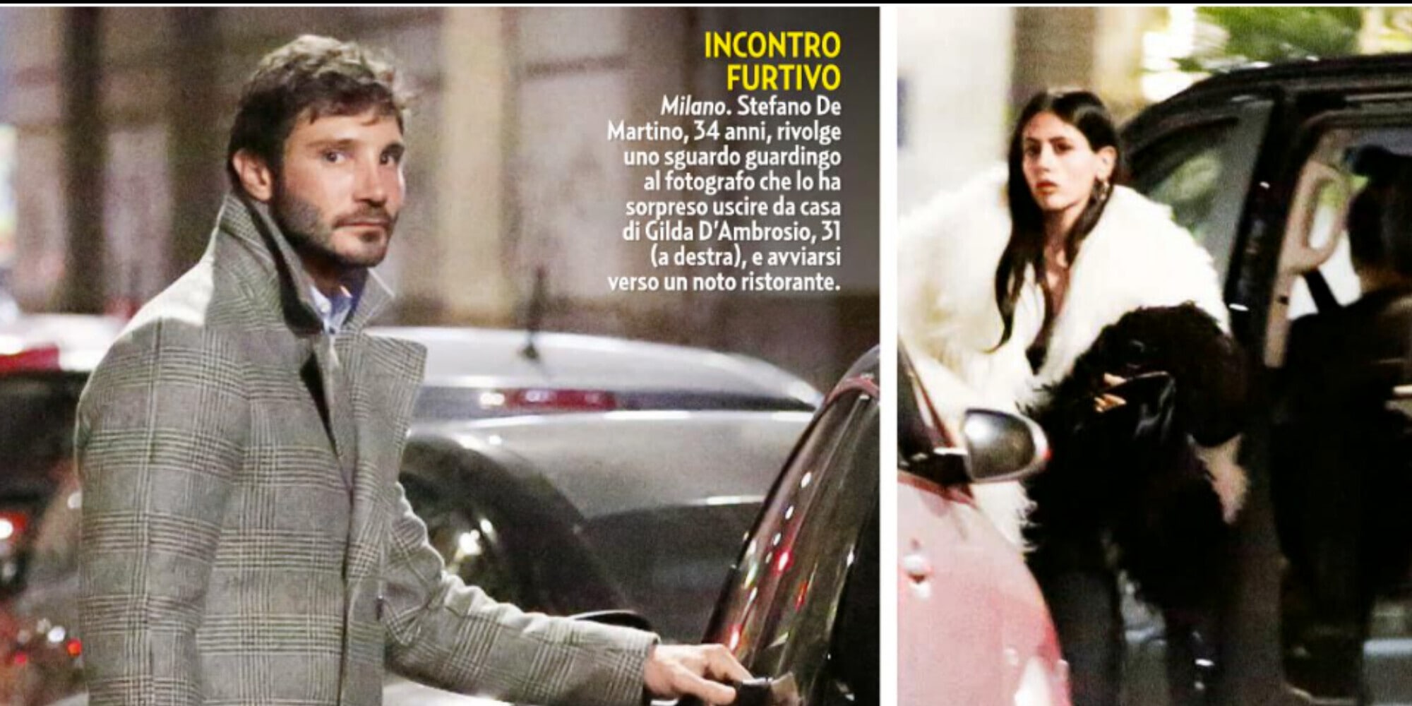 Stefano De Martino con l'ex Gilda Ambrosio dopo Belen: il piccante gossip