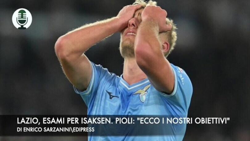 Lazio, esami per Isaksen. Pioli: "Ecco a cosa ambiamo"