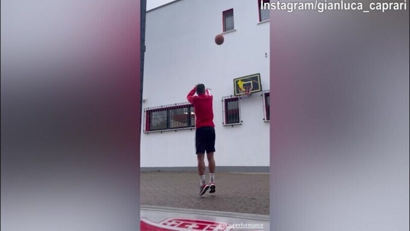 Monza, Caprari è un cecchino anche a basket
