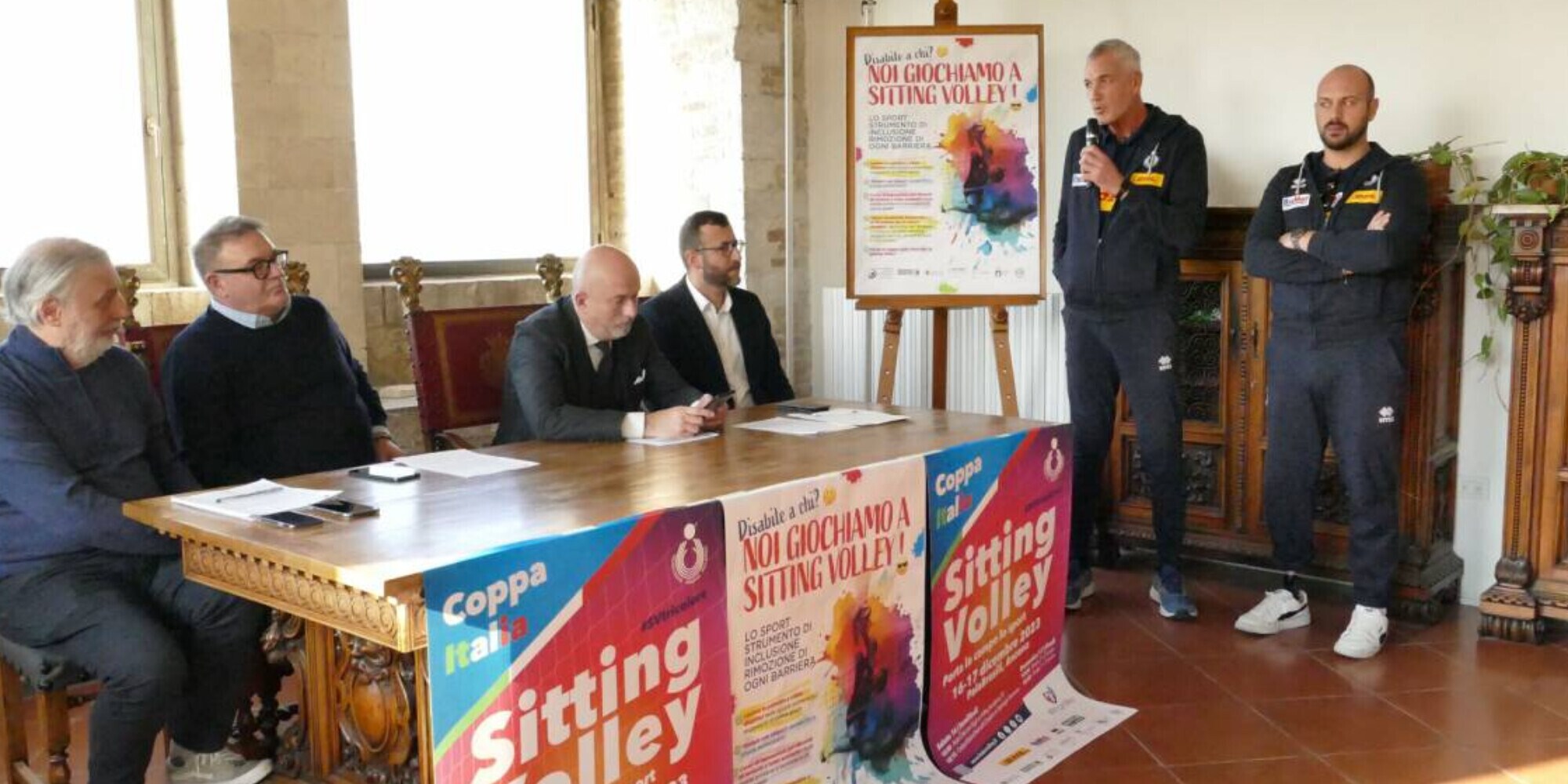 Presentata ad Ancona la Coppa Italia di Sitting