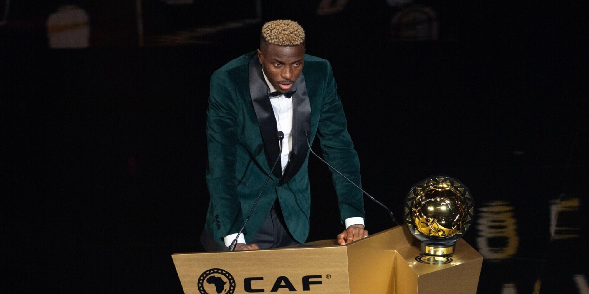 Osimhen da brividi: il suo post dopo il Pallone d'Oro africano