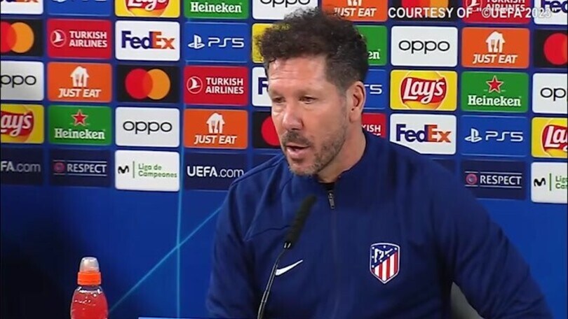 Simeone: "Felice quando la Lazio ha passato il turno"