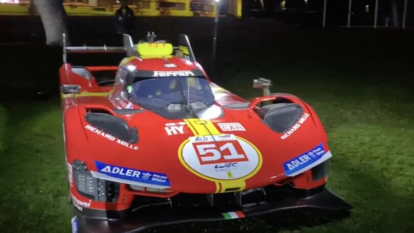Caschi d'Oro, la Ferrari 499P che ha vinto la 24 ore di Le Mans