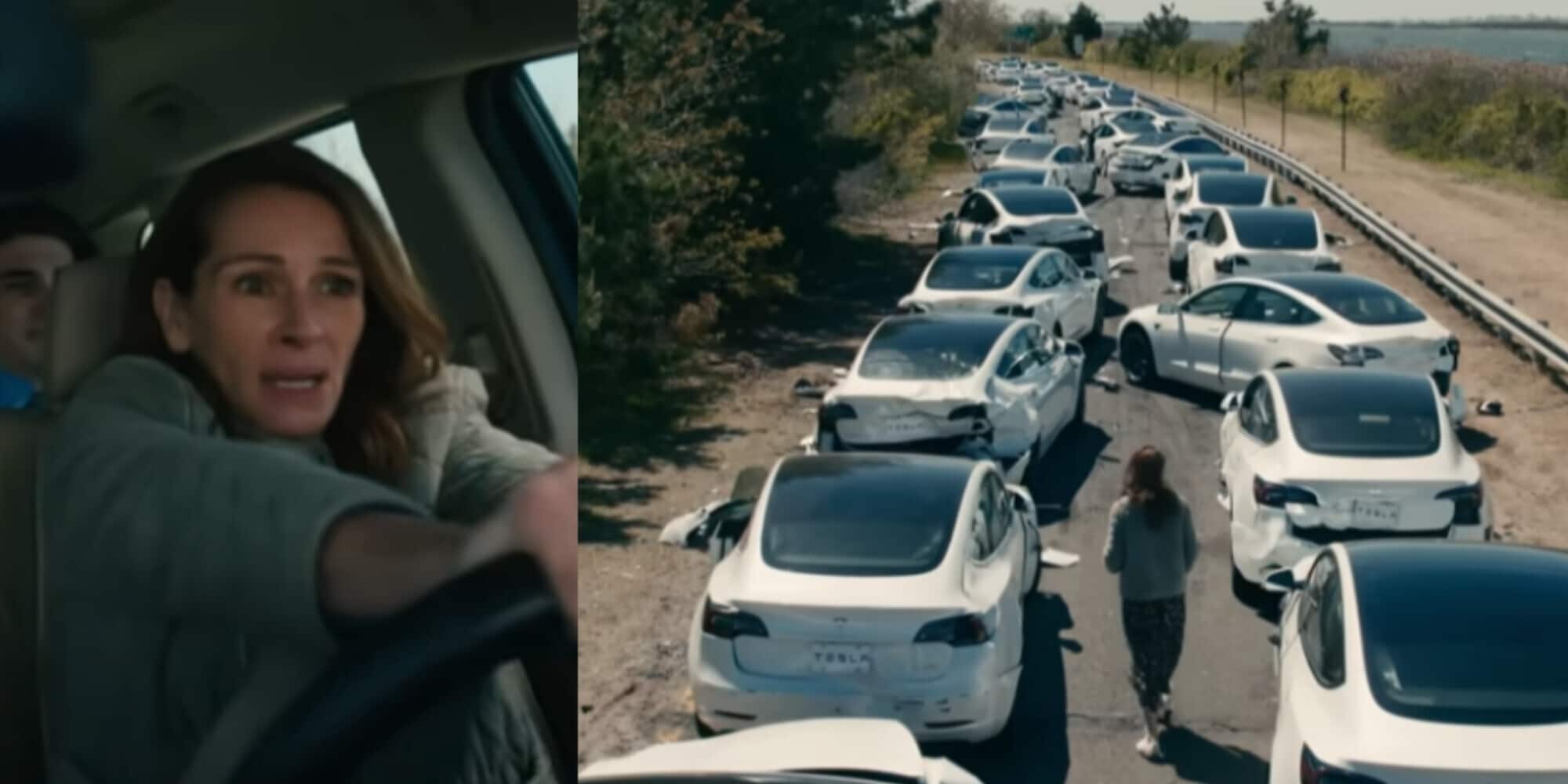 Follia a Hollywood: Julia Roberts inseguita da decine di Tesla