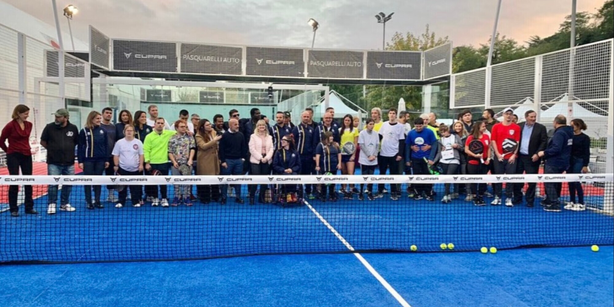 Il Villa Pamphili Padel Club scende in campo con le persone più fragili