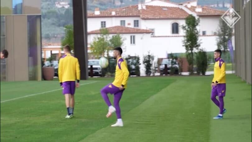 Ultimo impegno in Conference League: la Fiorentina si allena al Viola Park
