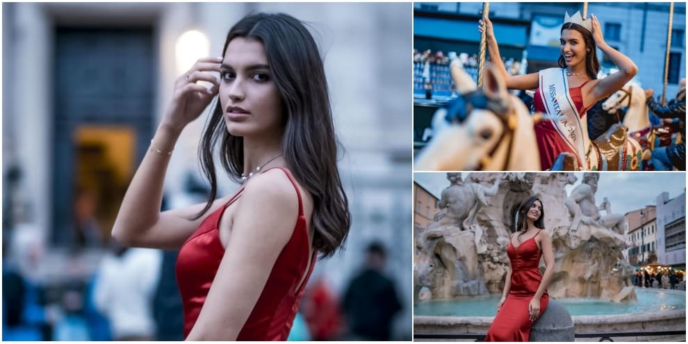 Miss Italia incanta il Natale a piazza Navona: sorpresa nel cuore di Roma