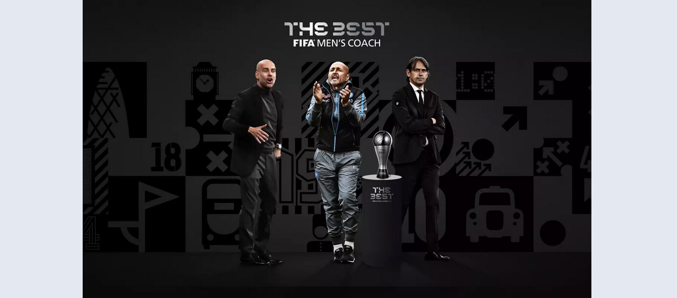 Fifa 'The best coach': in corsa Spalletti, Inzaghi e Guardiola