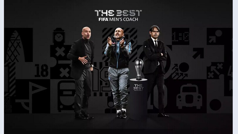 Fifa 'The best coach': in corsa Spalletti, Inzaghi e Guardiola
