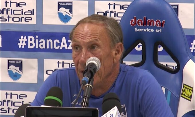 Pescara, Zeman resta in clinica