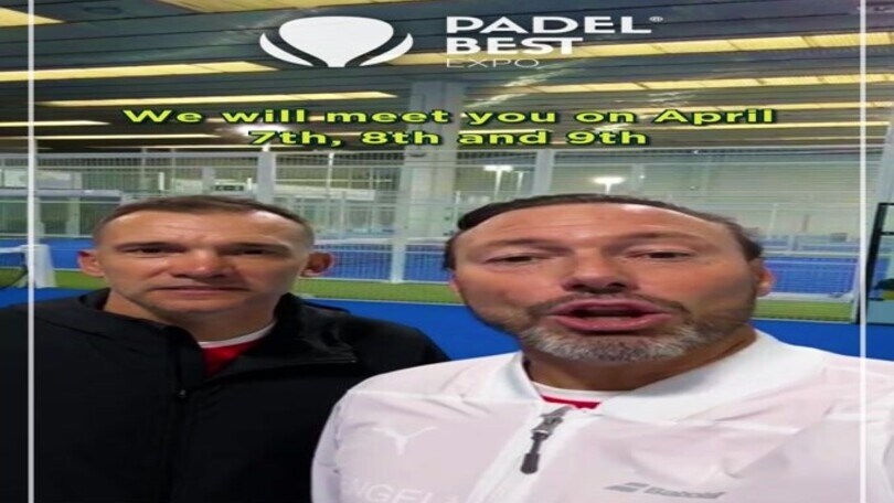 Padel Best Expo 2024, ci sarà anche Shevchenko!