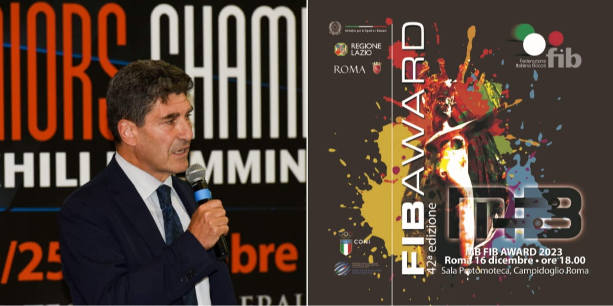 Bocce, "MB FIB Award": in Campidoglio l'evento che premia i protagonisti della stagione