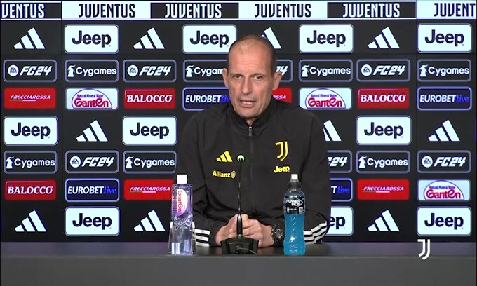 Allegri: "In casa del Genoa sarà una partita tosta"