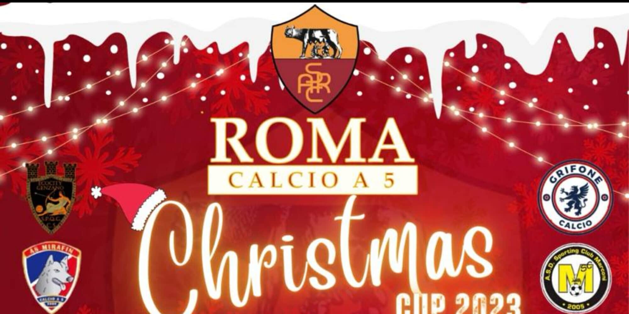 Roma Calcio a 5, ecco la Christmas Cup!