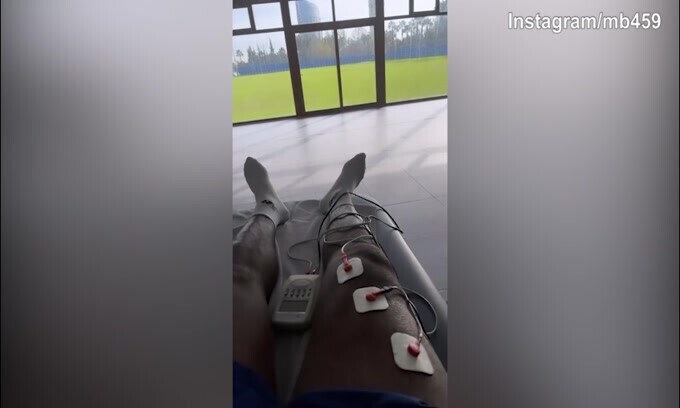 Balotelli, prosegue la riabilitazione