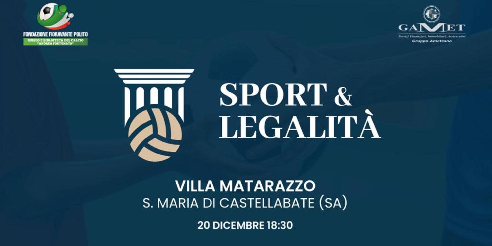Prima edizione del premio Sport e legalità-principi ed etica