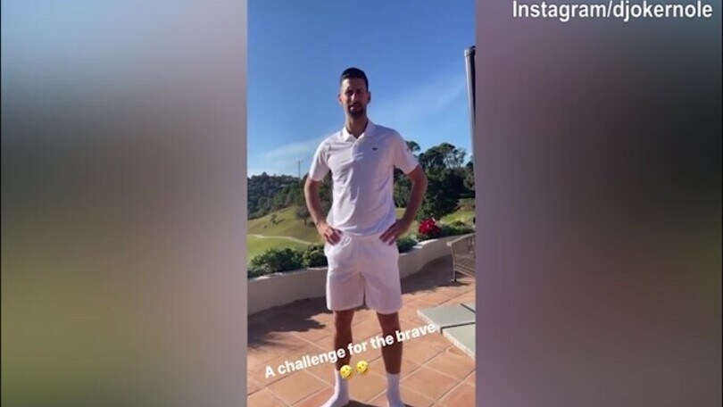 Tennis, Djokovic pronto a danzare? Ecco il lancio della sfida social