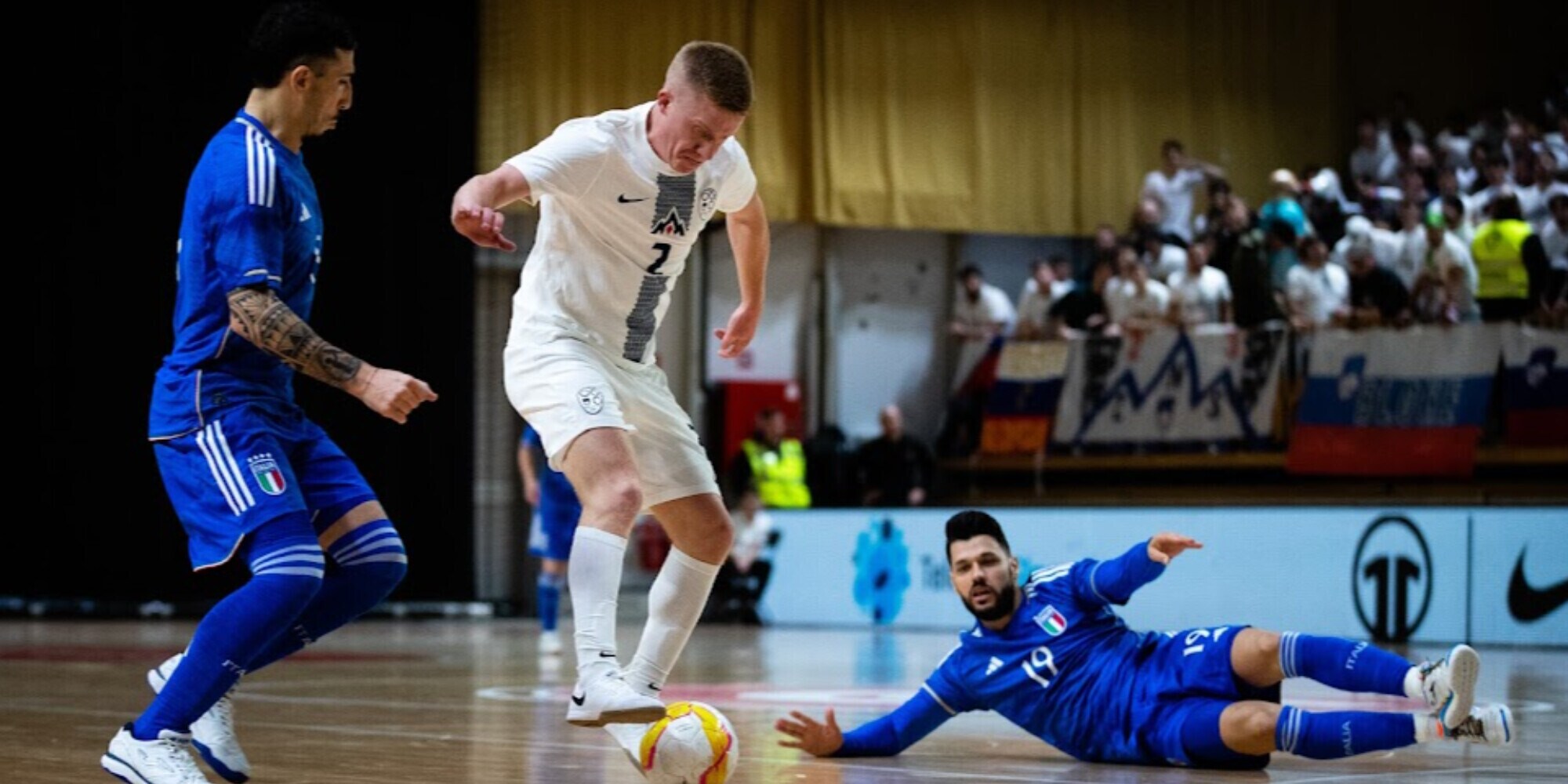 Italfutsal battuta in Slovenia: per il Mondiale si fa dura. "C'è ancora una possibilità"