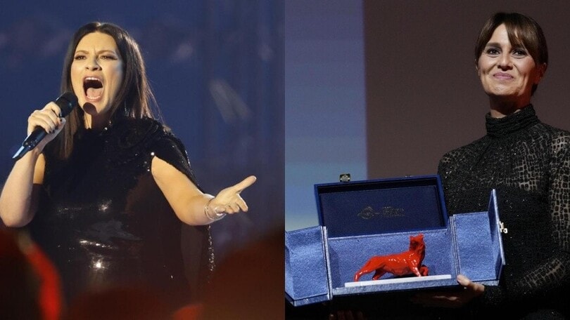 Laura Pausini, la divertente dedica alla Cortellesi durante il concerto
