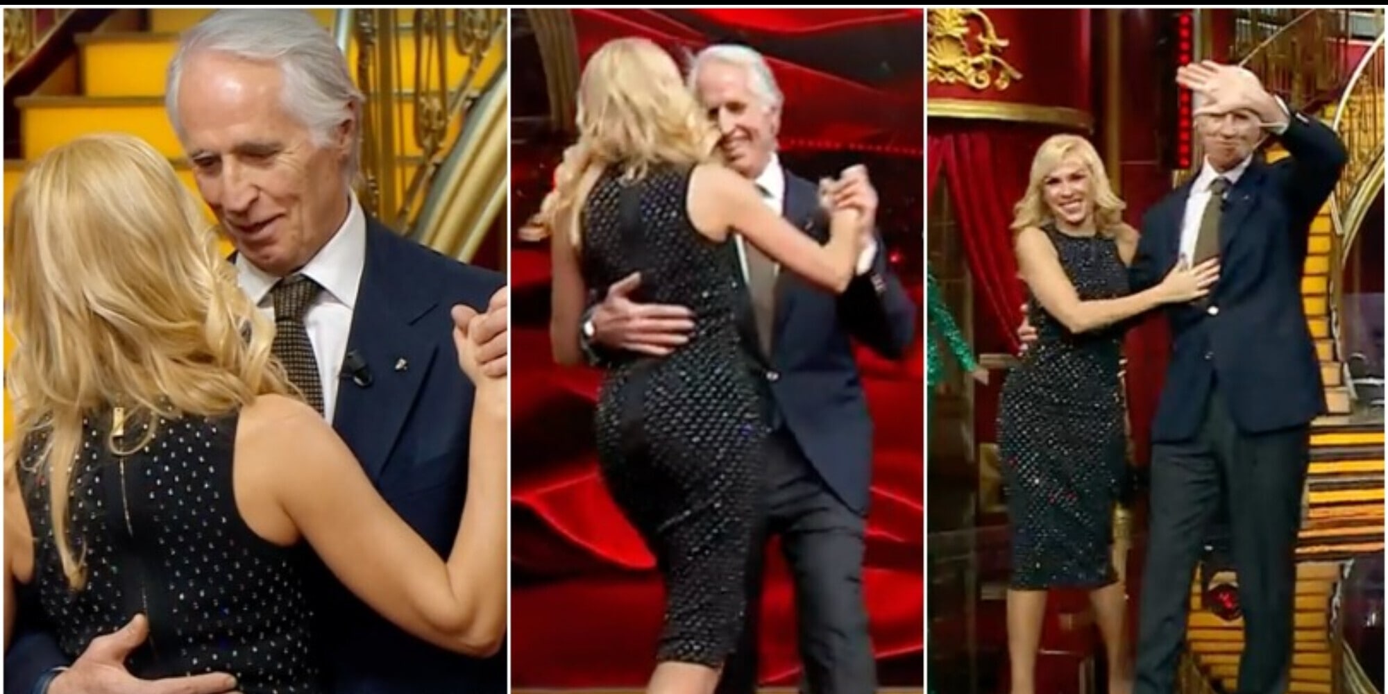 Malagò e il valzer in diretta tv a Ballando: "Questo è un agguato"