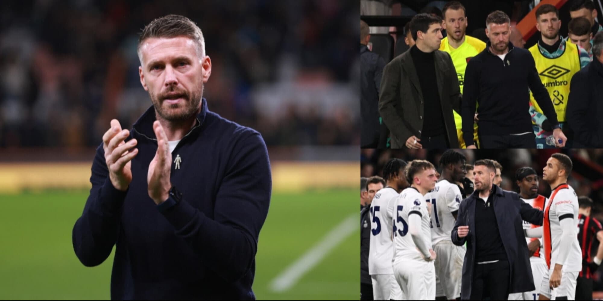 Lockyer collassa in campo: la reazione dell'allenatore del Luton è da applausi