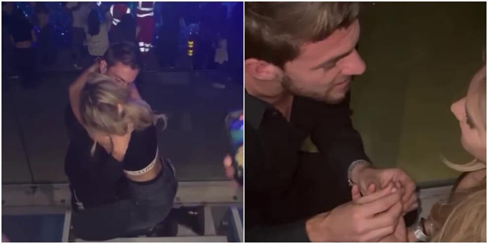 Michela Persico dice sì: la proposta di matrimonio di Rugani