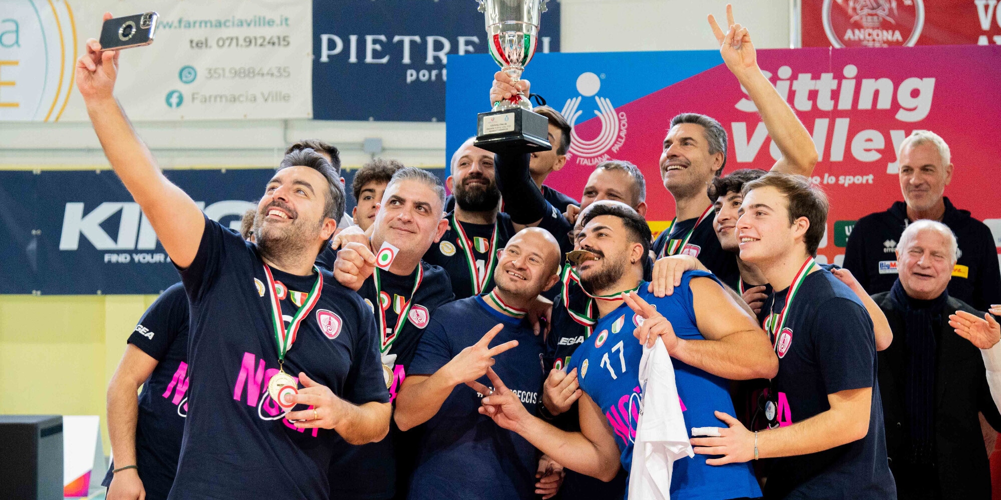 Nola Città dei Gigli conquista la Coppa Italia di sitting