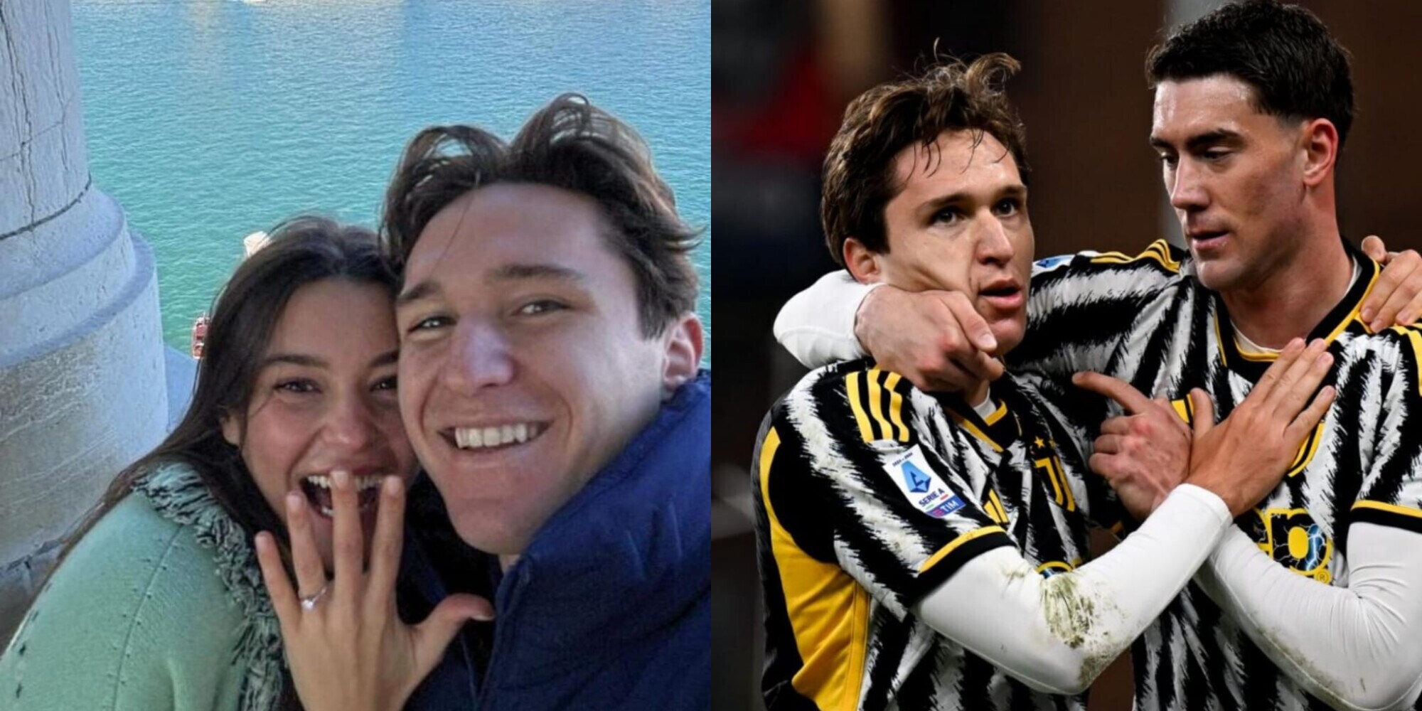 Chiesa si sposa, la battuta sui social di Vlahovic è esilarante