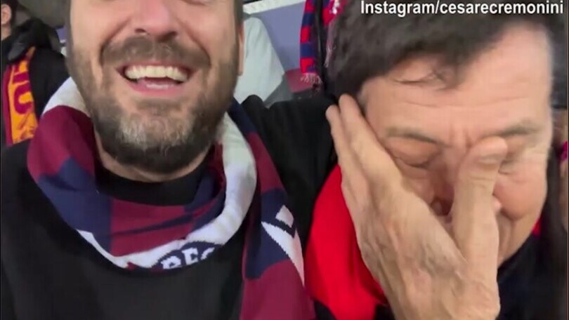 Bologna-Roma 2-0, Cremonini e Morandi cantano commossi