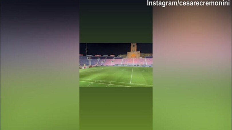 Bologna, Morandi tira il rigore...invisibile