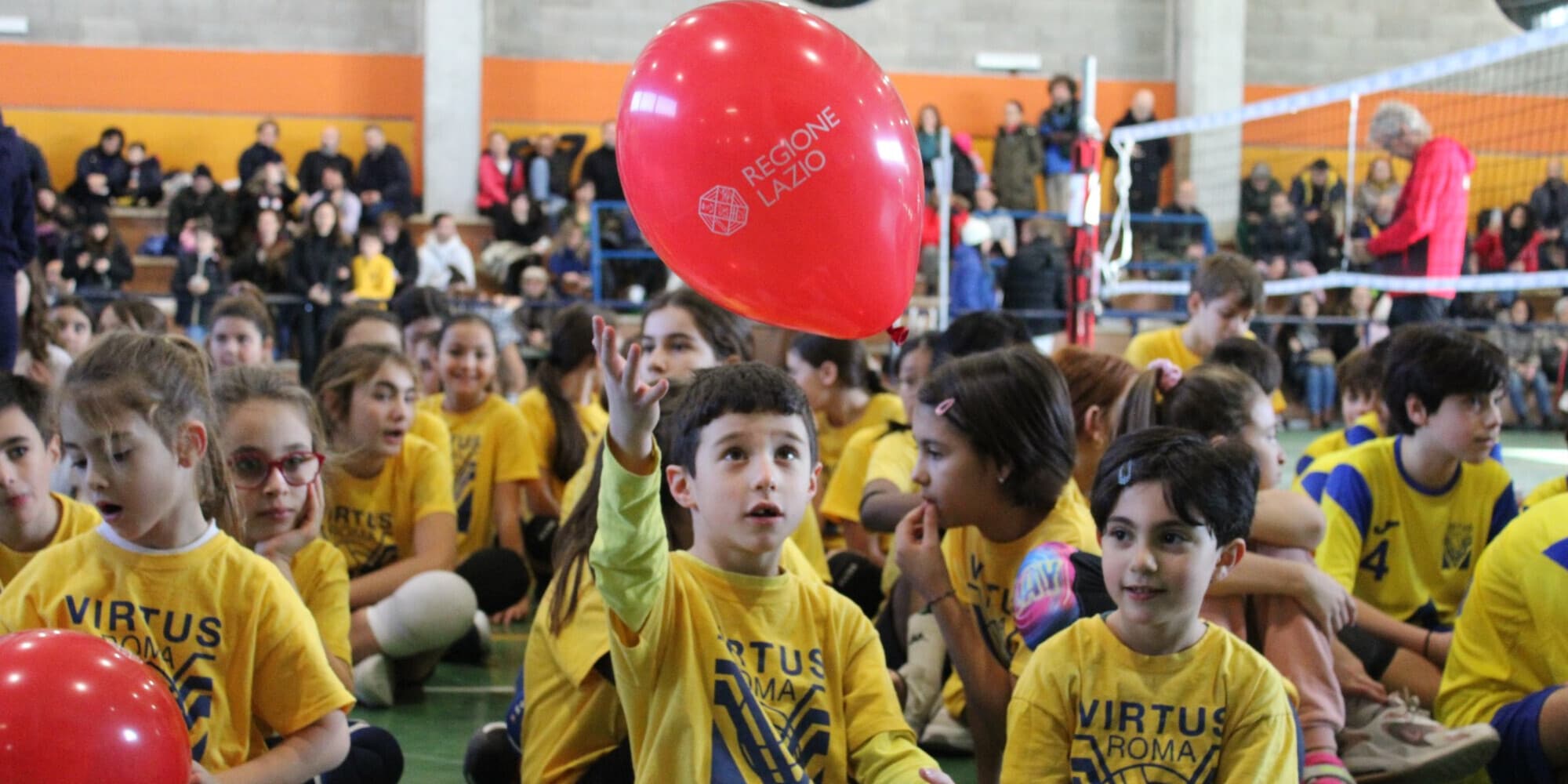 Il Lazio ha festeggiato il Natale con la carica dei 6000 bambini dell’ S3