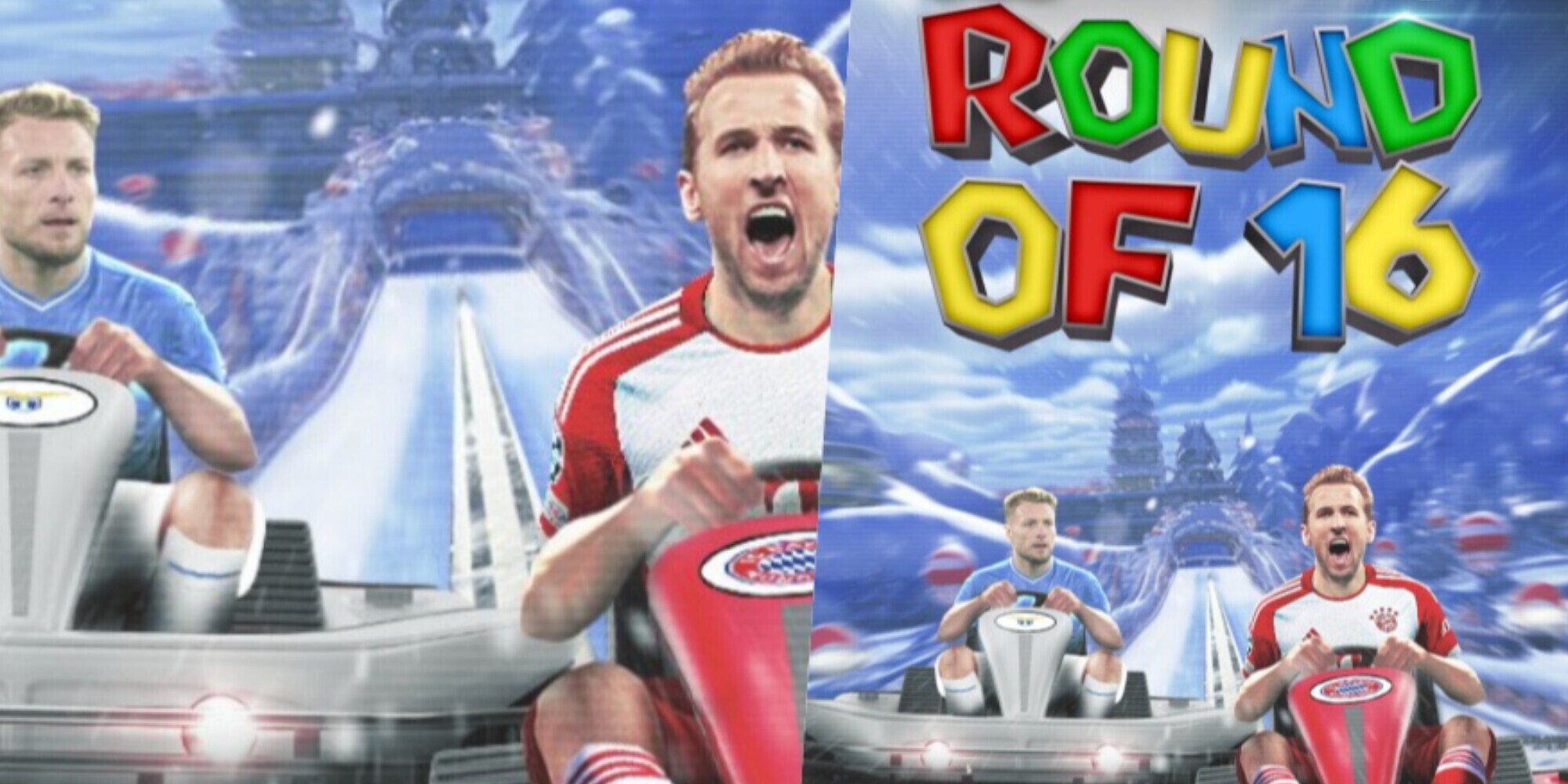 Lazio-Bayern Monaco in stile Mario Kart: il post virale dei tedeschi