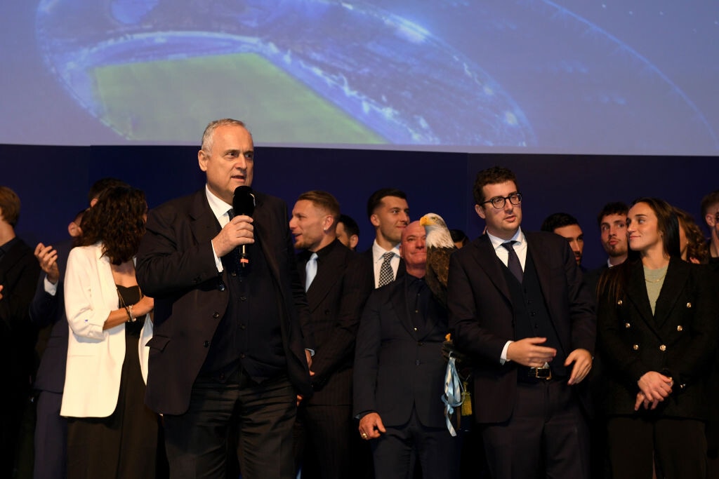 Lazio, Lotito parla alla cena di Natale. Rocchi spiega gli episodi di Genoa-Juve